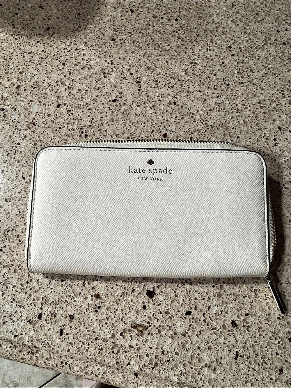 Kate Spade Staci Large Continental Wallet in White